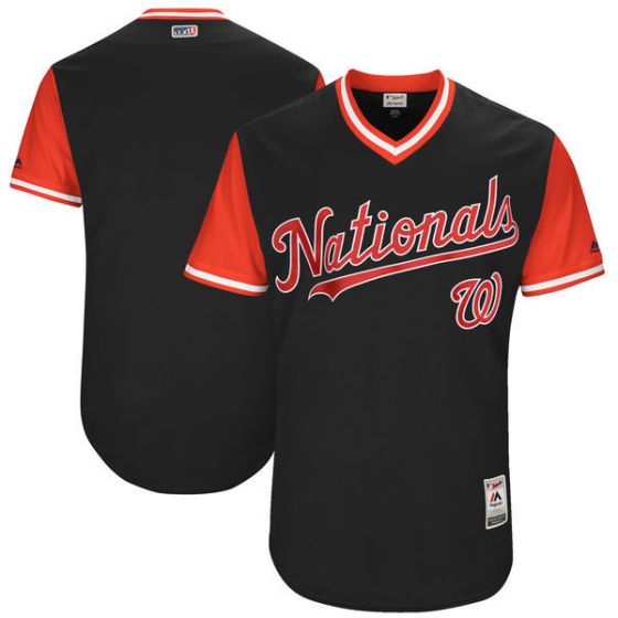Men Washington Nationals Blank Brown New Rush Limited MLB Jerseys->st.louis cardinals->MLB Jersey